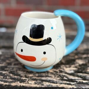 Global Design Connections Holiday Snowman Retro Ceramic Christmas Coffee Mug M3